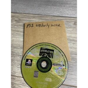 Vintage The Unholy War Sony PlayStation 1 PS1 Game Disc Only NTSC-U/C Teen Eidos